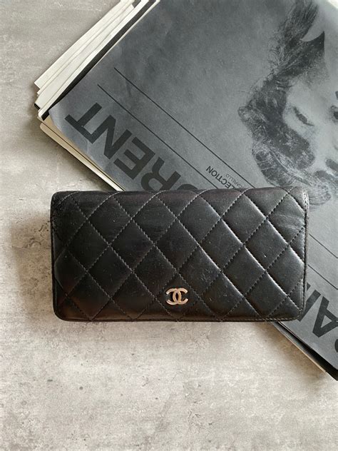 chanel lambskin cream|authentic chanel lambskin wallet.